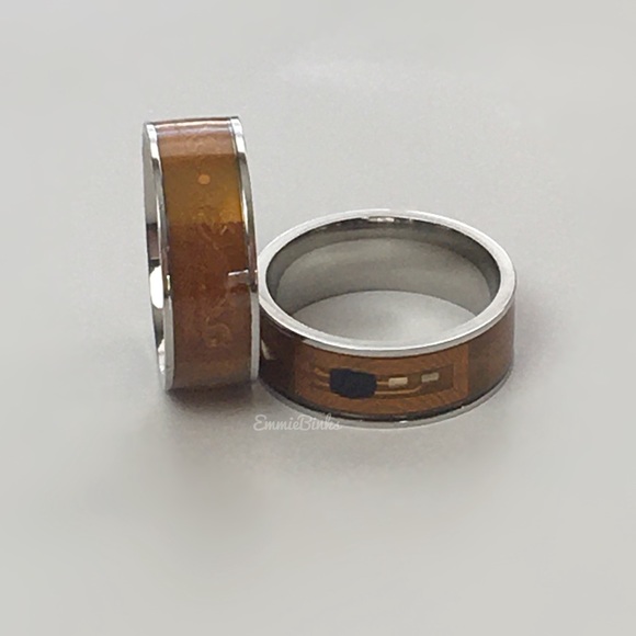 ✨3/38 New Stainless Steel Computer Chip | NFC Chip Band Ring Unique Unisex Gift - Picture 12 of 15